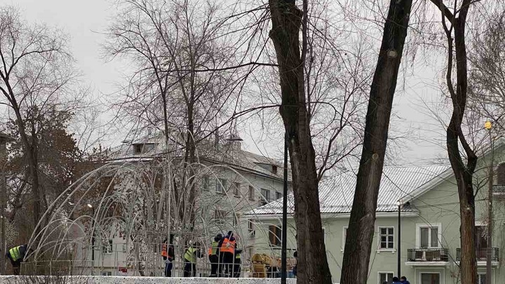 В Самаре установят новогодний фонтан диаметром 10 метров