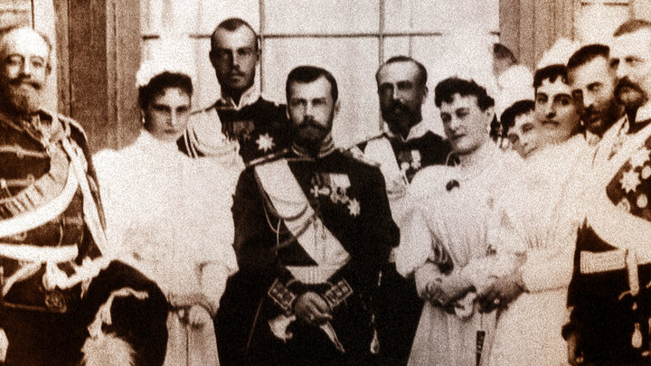Бракосочетание Императора Николая Александровича с Великой Княжной