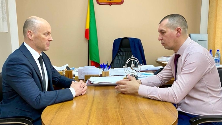 Виктор Фисенко встретился в первым вице-премьером Забайкалья