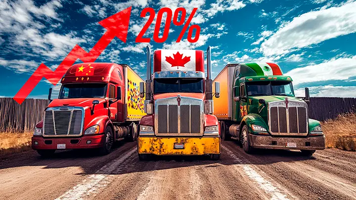 Началась новая война. США ударили по Канаде, Мексике и Китаю. Китай ответил первым