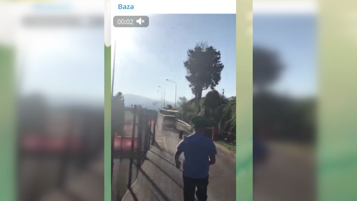 Ворота на границе в Сочи протаранил помощник президента Абхазии Ахра Авидзба