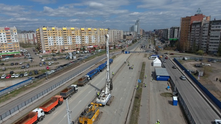 В Красноярске началось строительство первой станции метро