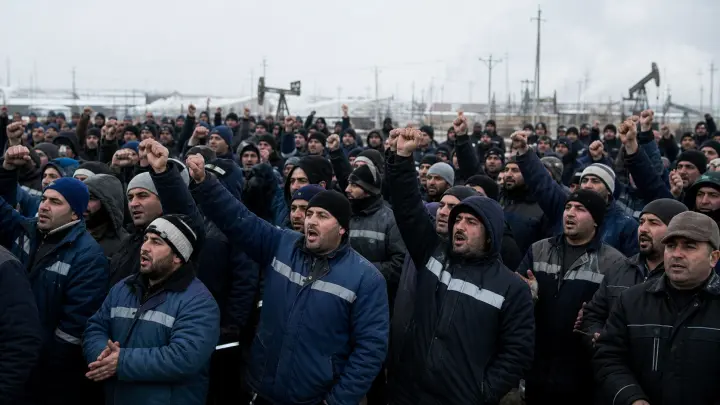 В Казахстане заявили о предотвращении массовых акций протестов среди нефтяников