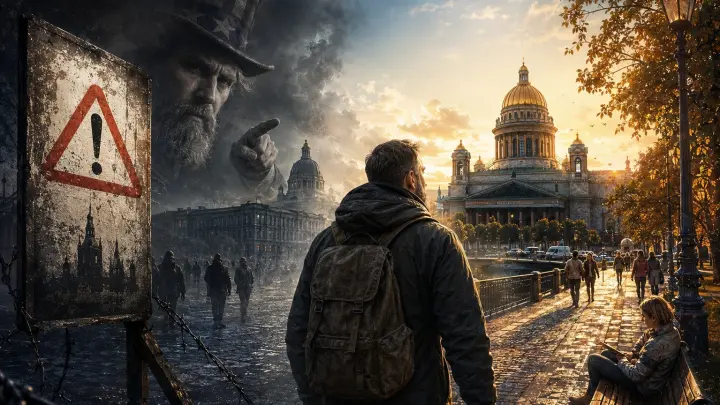 «Никогда не общайтесь с Иваном»: Американец приехал в Петербург и проверил на практике наказ своего правительства