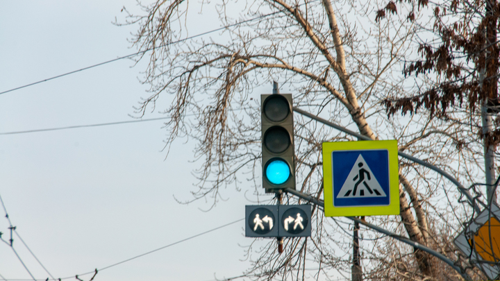 В мэрии Новосибирска прокомментировали падение дорожного знака на голову женщине