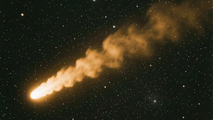 Ученые увидели в космосе сломанную комету с вращением в обратную сторону