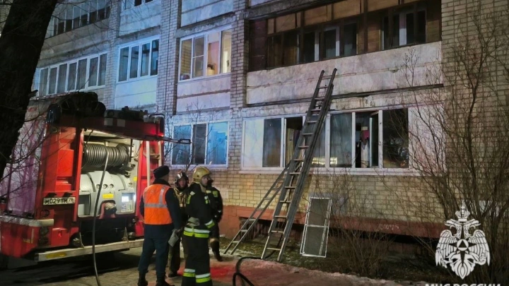 Два ребёнка и двое взрослых погибли при пожаре в Ярославле