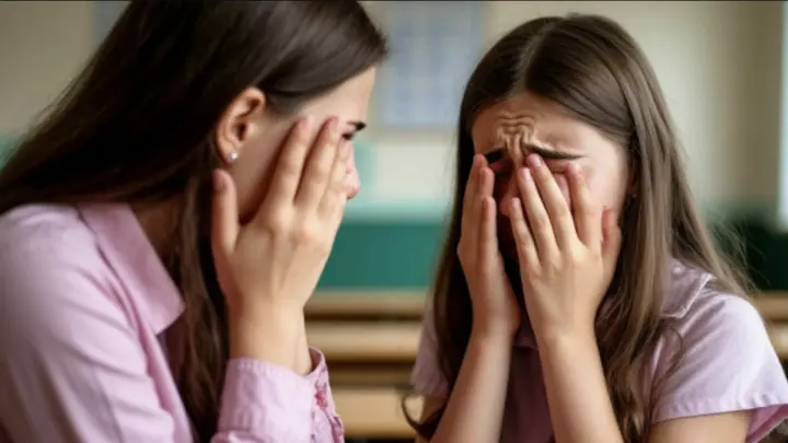 Я её не ставила на колени: Учительница из Братска рассказала свою версию инцидента