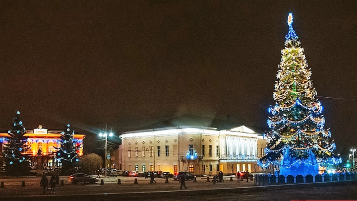 Празднование новогодней ночи во Владимире пройдёт на четырёх площадках
