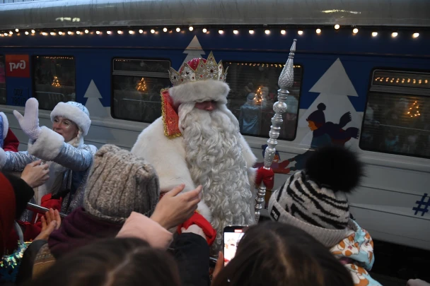 Поезд Деда Мороза: когда приедет, программа, как купить билеты