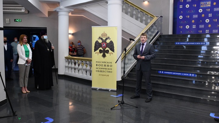 В новосибирском Историческом парке открылась выставка к 800-летию Александра Невского