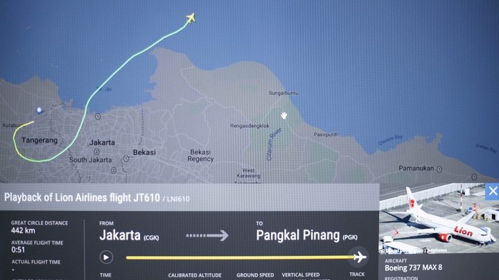 Boeing 737 Max в Индонезии мог разбиться из-за ошибки автоматики – эксперт