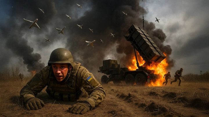 Атака на Киев – разрушен корпус учебного заведения, там собирали БПЛА