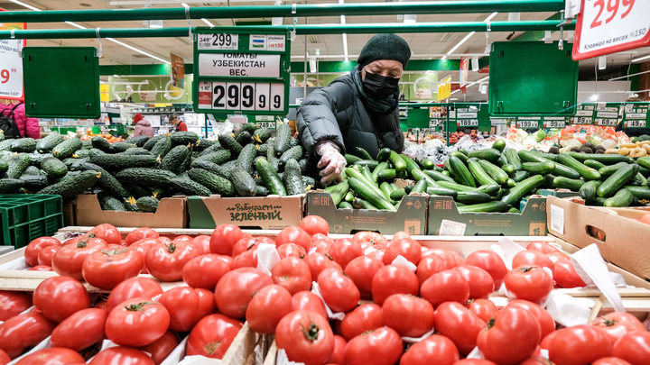 В России годовая инфляция достигла 7,2%: цены растут вторую неделю подряд