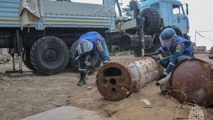 В Кронштадте обнаружили опасную находку во время ремонтных работ