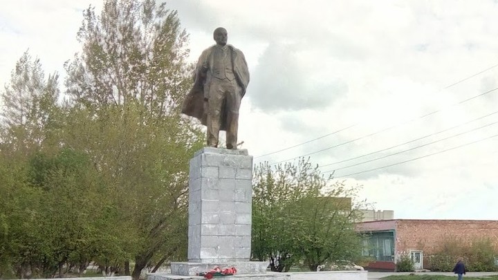 В ходе реконструкции сквера в Пашино установят новый памятник Ленину