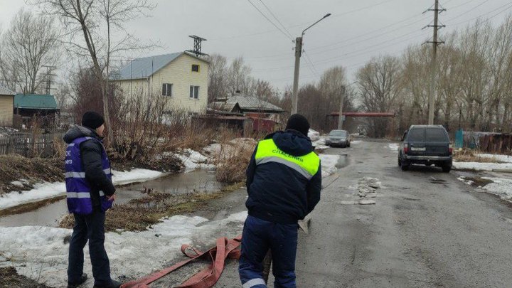 Часть Кемерова была затоплена из-за паводка