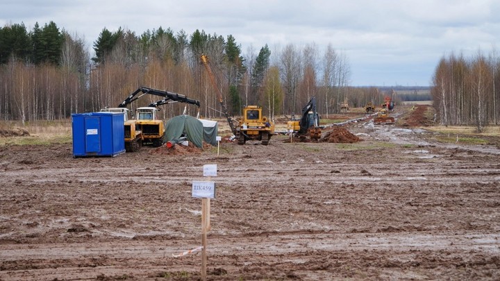 На Глазовой горе в Юрьевце начали строить газопровод