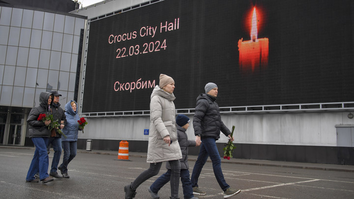 Что происходило на сцене в Крокусе перед терактом. Первые кадры