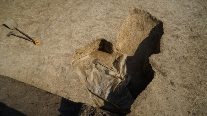 На территории строительства Западного обхода Краснодара археологи нашли оружие древних воинов