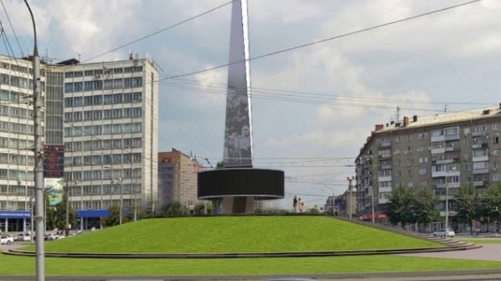 Мэр Новосибирска показал проект благоустройства площади Калинина