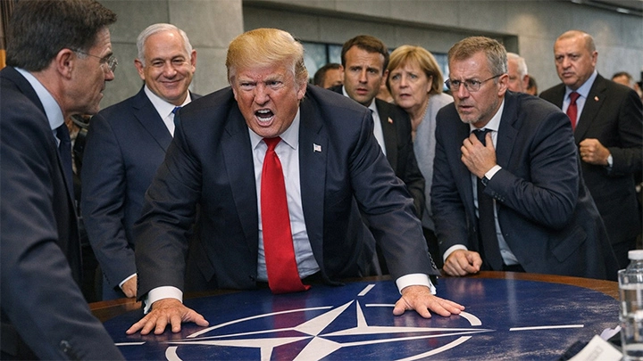 Крик Трампа на Рютте услышали через океан: Выход США из НАТО готовит новую войну
