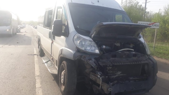 В полиции рассказали подробности ДТП с пассажирским автобусом в Самарской области