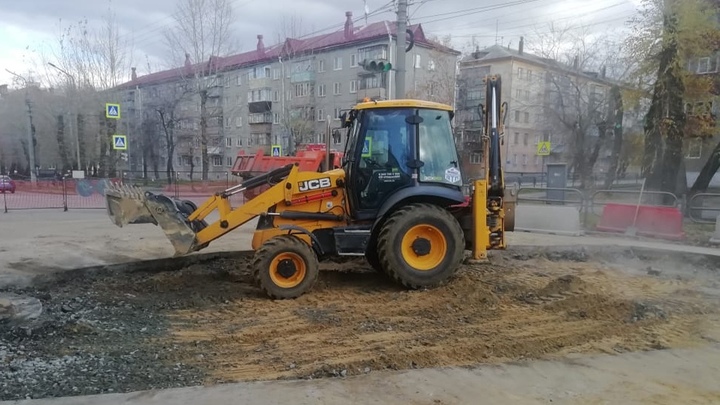 В Кургане за 2 недели отремонтировали канализацию на улице Коли Мяготина