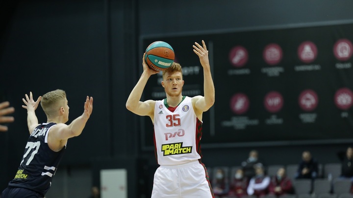 Локомотив-Кубань обыграл Цмоки-Минск с отрывом в 25 очков