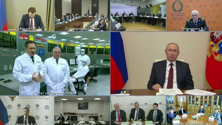 Владимир Путин запустил в Ленобласти мощнейший в мире нейтронный реактор