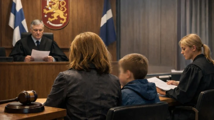 Финский суд приговорил мать к условному сроку за вывоз сына в Россию
