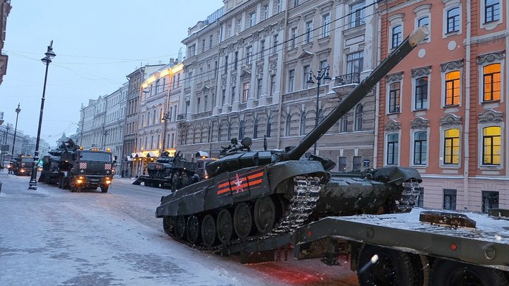 Репетиция парада Памяти прошла в Самаре 31 октября 2022 года