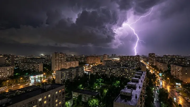 Гроза и 30 градусов жары ждут жителей Москвы и Подмосковья 20 июля