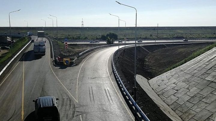 В Адыгее открыли новый заезд с Южного обхода Краснодара на трассу М-4 «Дон»