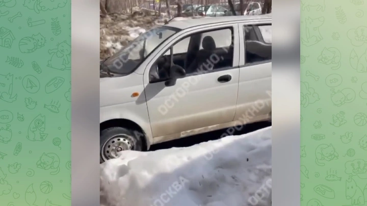 На востоке Москвы оцепили «тикающую» иномарку