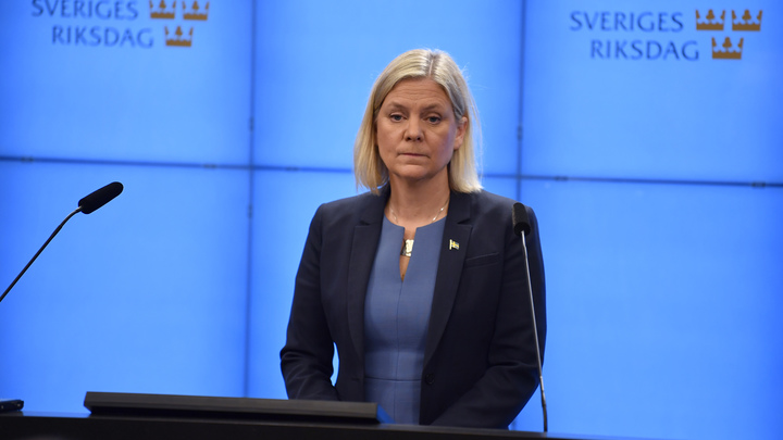 Первая женщина премьер Швеции продержалась на посту всего несколько часов