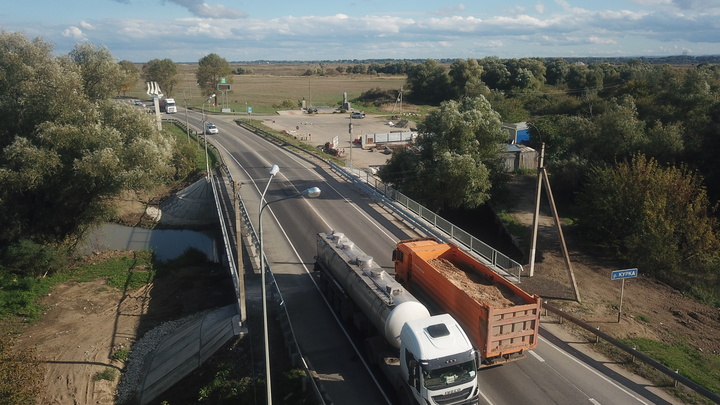 На Кубани отремонтировали мост через реку Курка