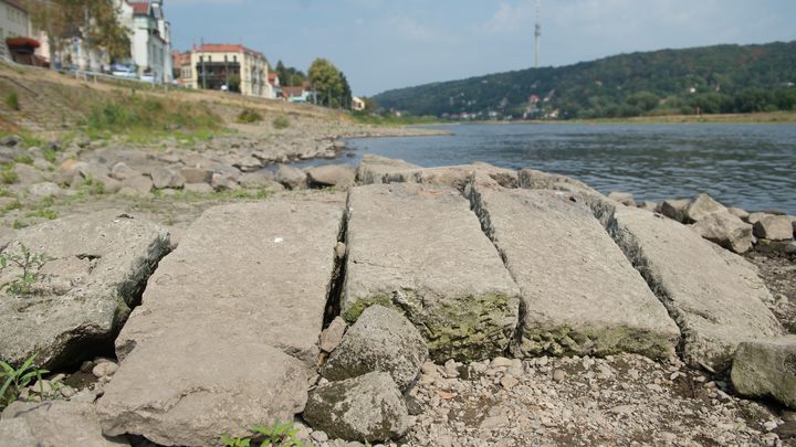 Предвестники катастрофы: В обмелевшей Эльбе в Германии заметили голодные камни