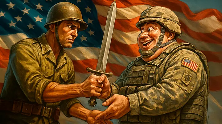 Обидно, да? Лучшая армия мира уже не та. Двести войн за полвека, в которых нечем гордиться