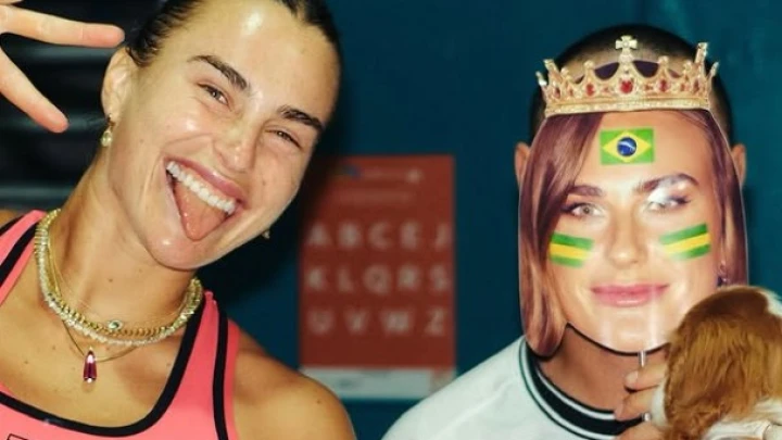 Внучка Трампа вышла к Соболенко после матча и снялась с ней на фото