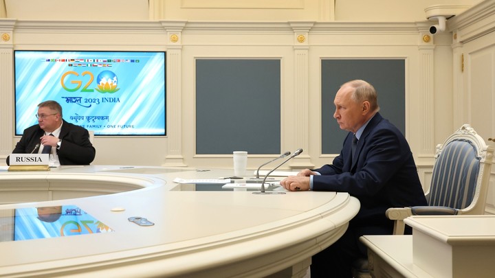 Путин назвал трагедией происходящее на Украине и призвал лидеров G20 подумать о мире