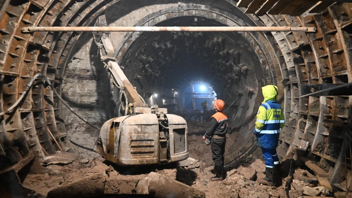 Собянин: Станция метро Звенигородская будет выполнена в монохромном стиле