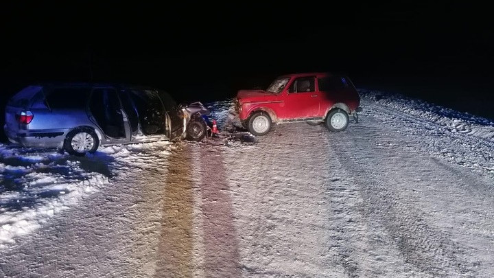 В Новосибирской области в ДТП пострадали четыре человека
