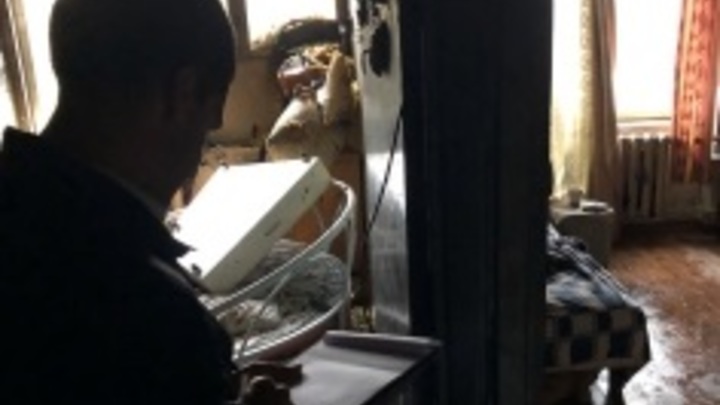 В Тольятти при пожаре в многоквартирном доме пострадали двое малолетних детей