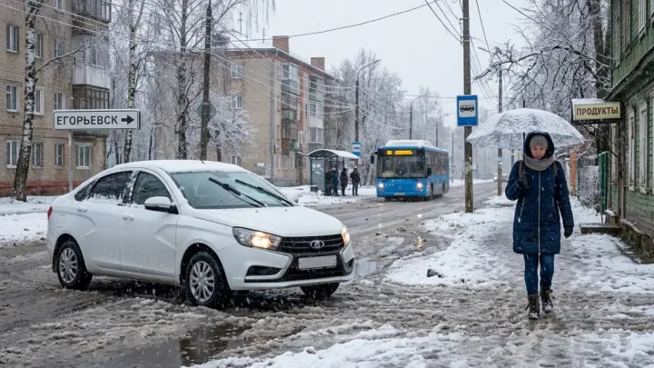 На Москву и Подмосковье обрушились снегопады