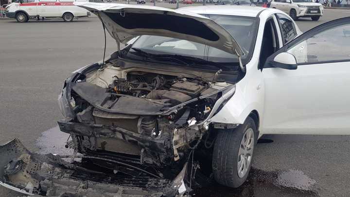 Два корейца не поделили перекрёсток в центре Челябинска