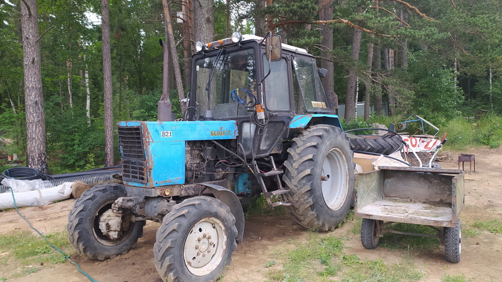 Житель Челябинской области угнал трактор за 400 тысяч