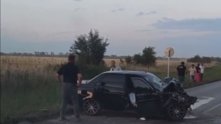Появилось видео с места ДТП с восемью погибшими в Ростовской области