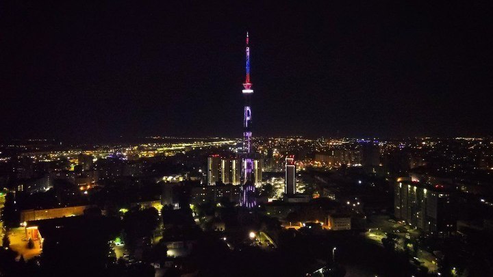 На челябинской телебашне впервые загорится важное предупреждение
