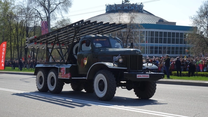Парад военной техники пройдет 9 мая по трем городам Кузбасса